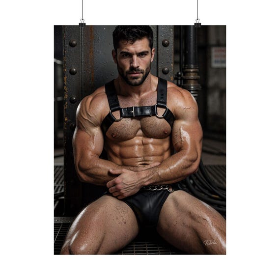 Captive Muscle Figure Print