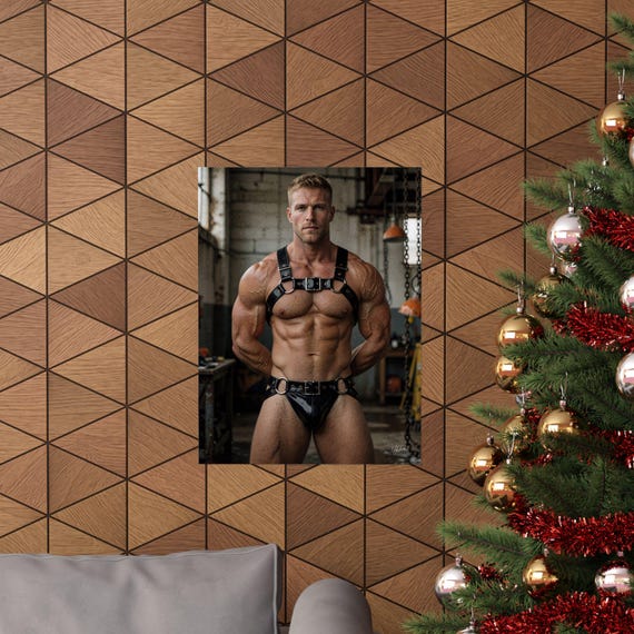 Restrained Male Figure Print — 4