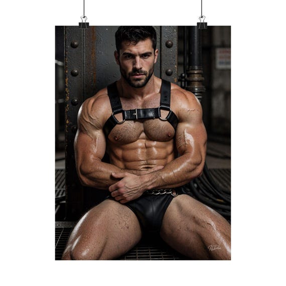 Captive Muscle Figure Print — 9