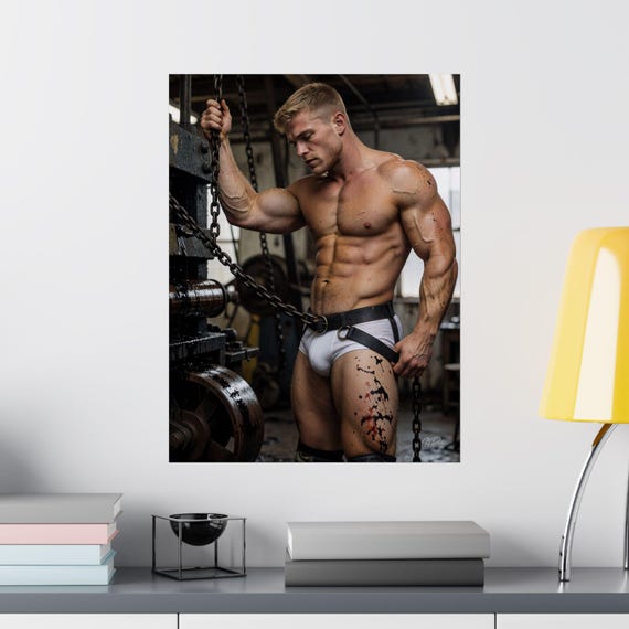 Iron Bound Muscle Pair Print — 8