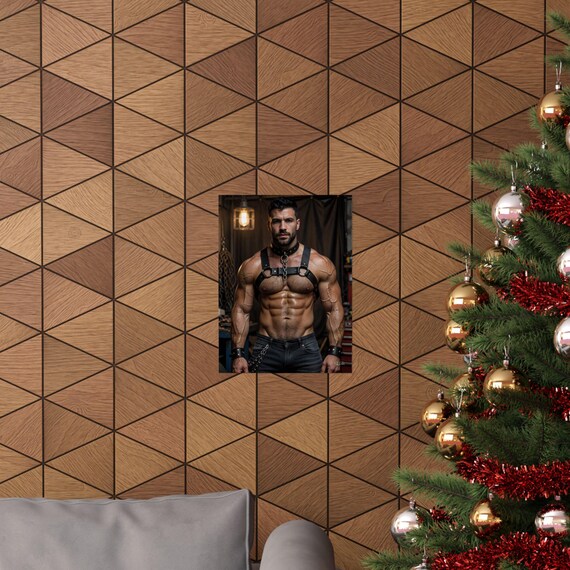 Strapped Athletic Torso Print — 12