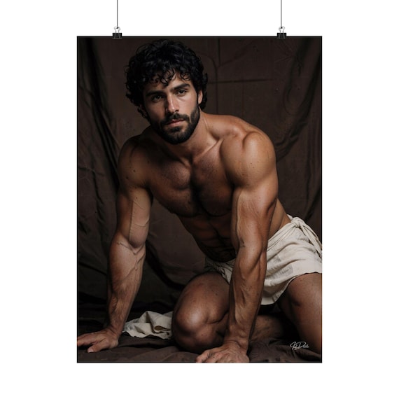 Athletic Torso in Soft Shadow