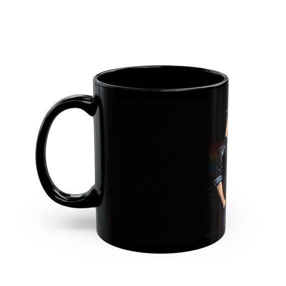 Taza para pareja gay de cuero — 3