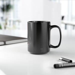 Taza con diseño de hombre pelirrojo en cuero | Taza de café con hombre pelirrojo barbudo | Regalo para él | Regalo para novio | Idea de regalo gay | Taza masculina imagen 17