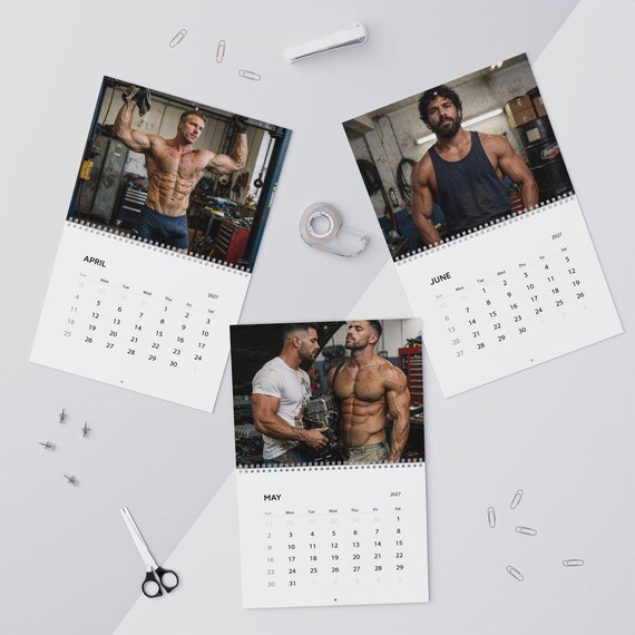 Calendrier 2027 « Mécaniciens de garage » — 5