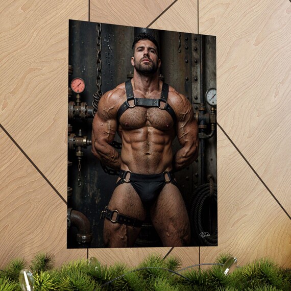 Harness Bound Muscle Duo Print — 5
