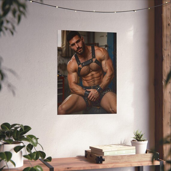 Gay Bondage Art Print — 6