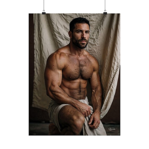 Contoured Torso Art Print