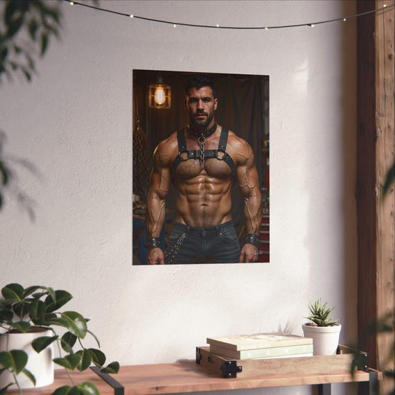 Strapped Athletic Torso Print — 6