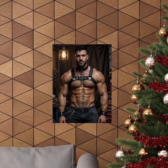 Strapped Athletic Torso Print — 4