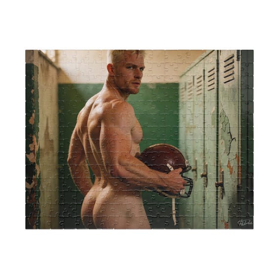 Sensual Football Player Puzzle — 5