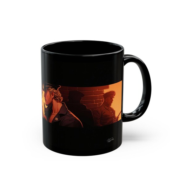Leather Men Mug — 5