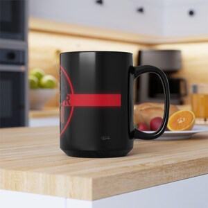 Taza para hombres de cuero | Pareja gay de hombres musculosos en cuero | Regalo para él | Regalo para novio | Regalo de aniversario para esposo imagen 15