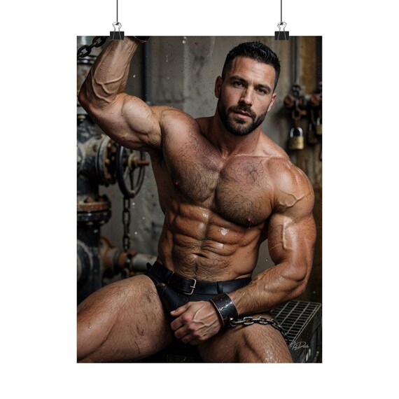 Fettered Athletic Titans Print — 9