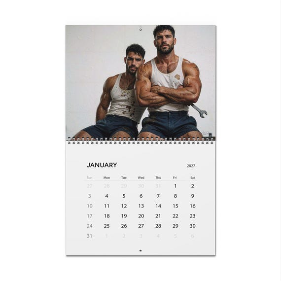 Calendrier 2027 « Mécaniciens de garage »