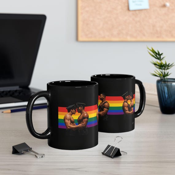 Tasse en cuir gay — 8
