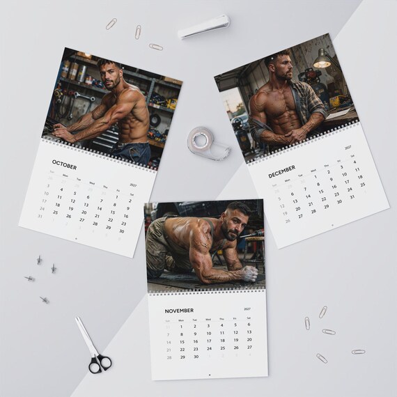 Calendrier 2027 « Mécaniciens de garage » — 7