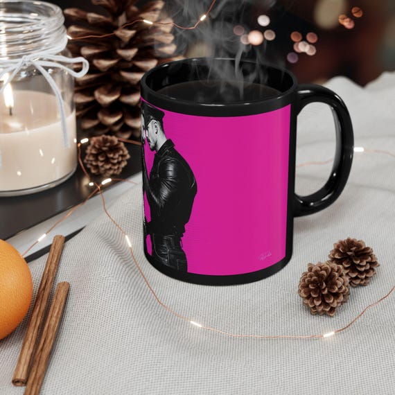 Tasse « Police » gay en cuir — 6