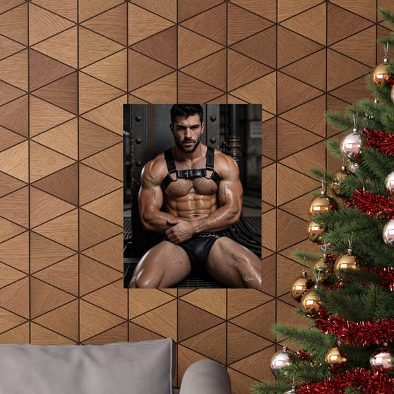 Captive Muscle Figure Print — 4