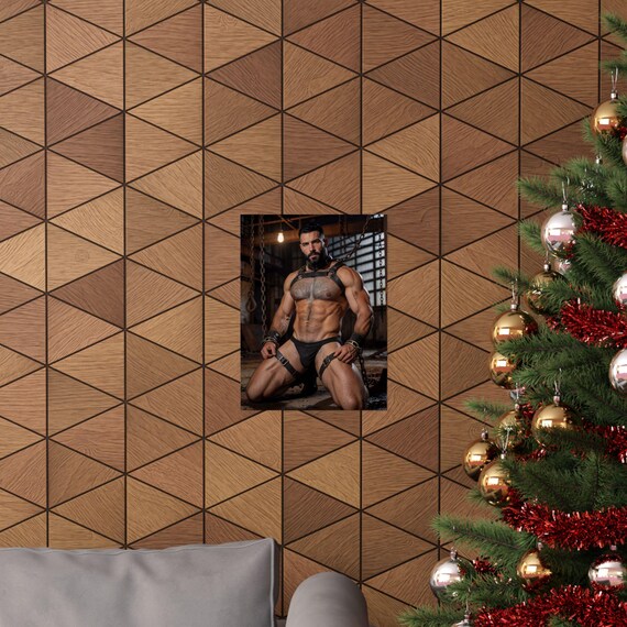 Tethered Muscle Men Print — 12