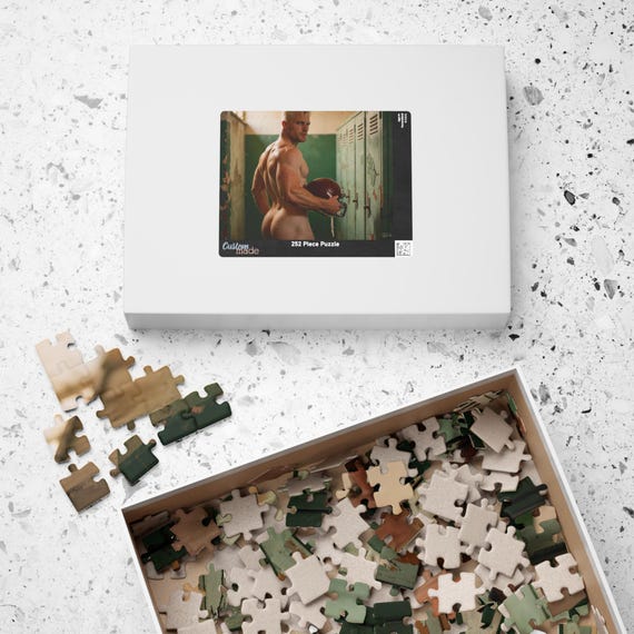 Sensual Football Player Puzzle — 8