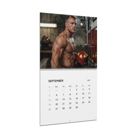 Calendrier 2027 des pompiers — 9