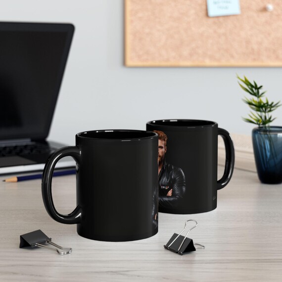 Mug Redhead Guy in Leather — 7
