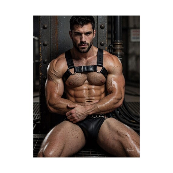 Captive Muscle Figure Print — 10