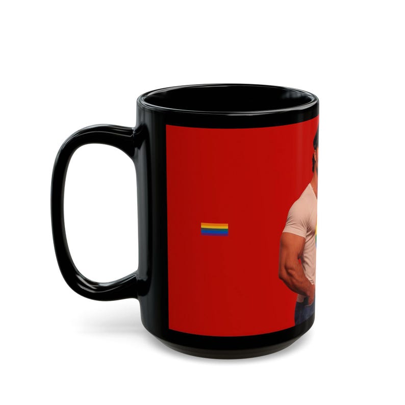 Mug | Gay Twin Captains | Muscular Pride Hunks | Twin Men Design | Gift for Him | Boyfriend Gift | Husband Gift | Gay Gift Idea image 11