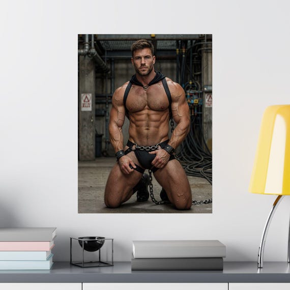 Bolt Fastened Muscle Duo Print — 8