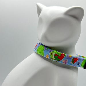 KAWAII FROG Breakaway Cat Collar