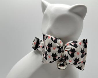 VALENTINE KITTIES Bow Tie Breakaway Collar For Cats