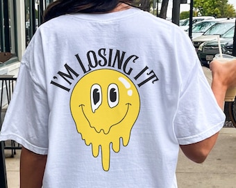 Losing It x Fisher Comfort Farben Shirt House Musik T-Shirt Rave Techno Top Festival Konzert Oversized Merch Electronic Dance EDM Club T-Shirt