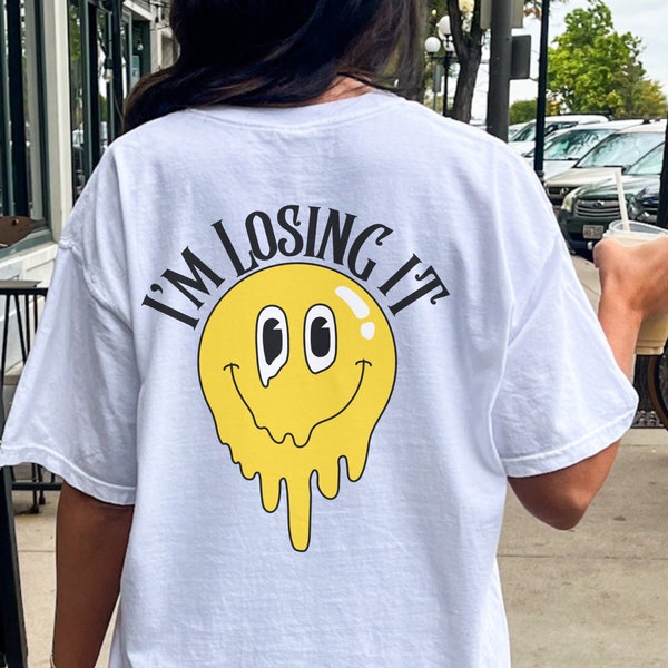 Losing It x Fisher Comfort Colors Camisa House Music Tee Rave Techno Top Festival Concierto Merch de gran tamaño Electronic Dance EDM Club Camiseta