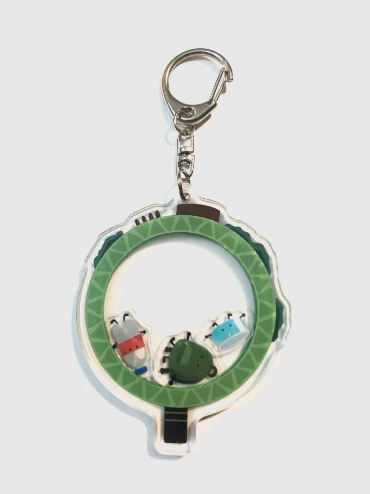 Keychain Object Show HFJONE ONE Shaker Acrylic Keychain - Object Show - Etsy