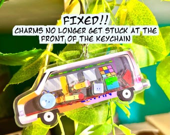 FIXED BFDI Freesmart Supervan Shaker Acrylic Keychain - object show