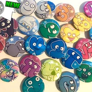 BFDI Algebralien Pin Buttons - object show