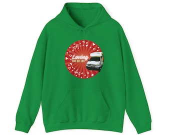 Loving the RV Life Hoodie | Unisex Plush Camping Shirt