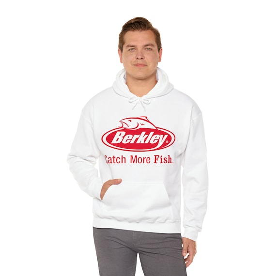 Berkley Fishing Logo Men's Hoodie Long Sleeve Size S-4XL -  Ireland