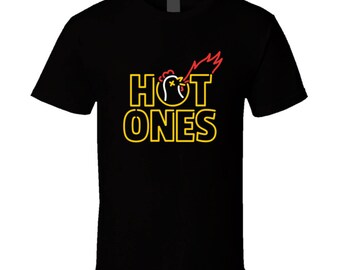 Hot Ones Hot Sauce Logo T-Shirt Tee Sweatshirt Hoodie S-4XL