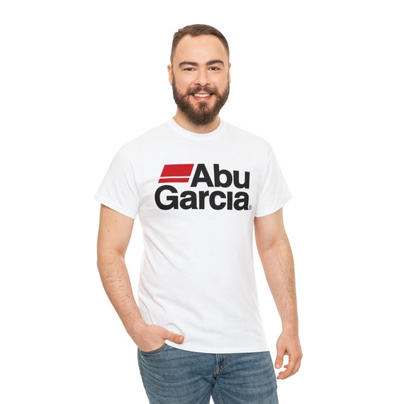Abu Garcia Fishing Logo Men's T-shirt Long Sleeves Hoodie White Size S-4XL  