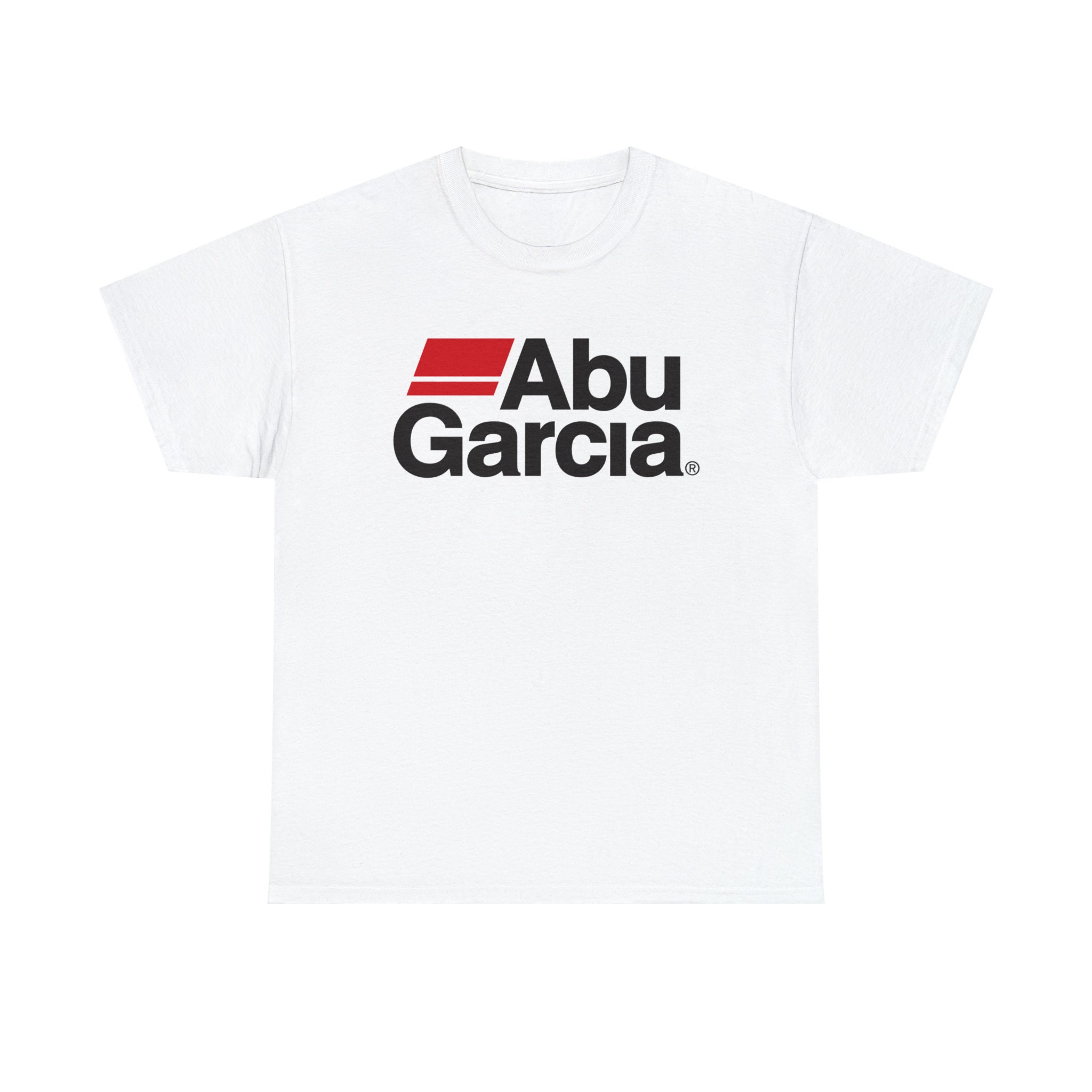 Abu Garcia Fishing Logo T-Shirt Homme Manches Longues Sweat à Capuche Blanc  Taille S-4XL -  France