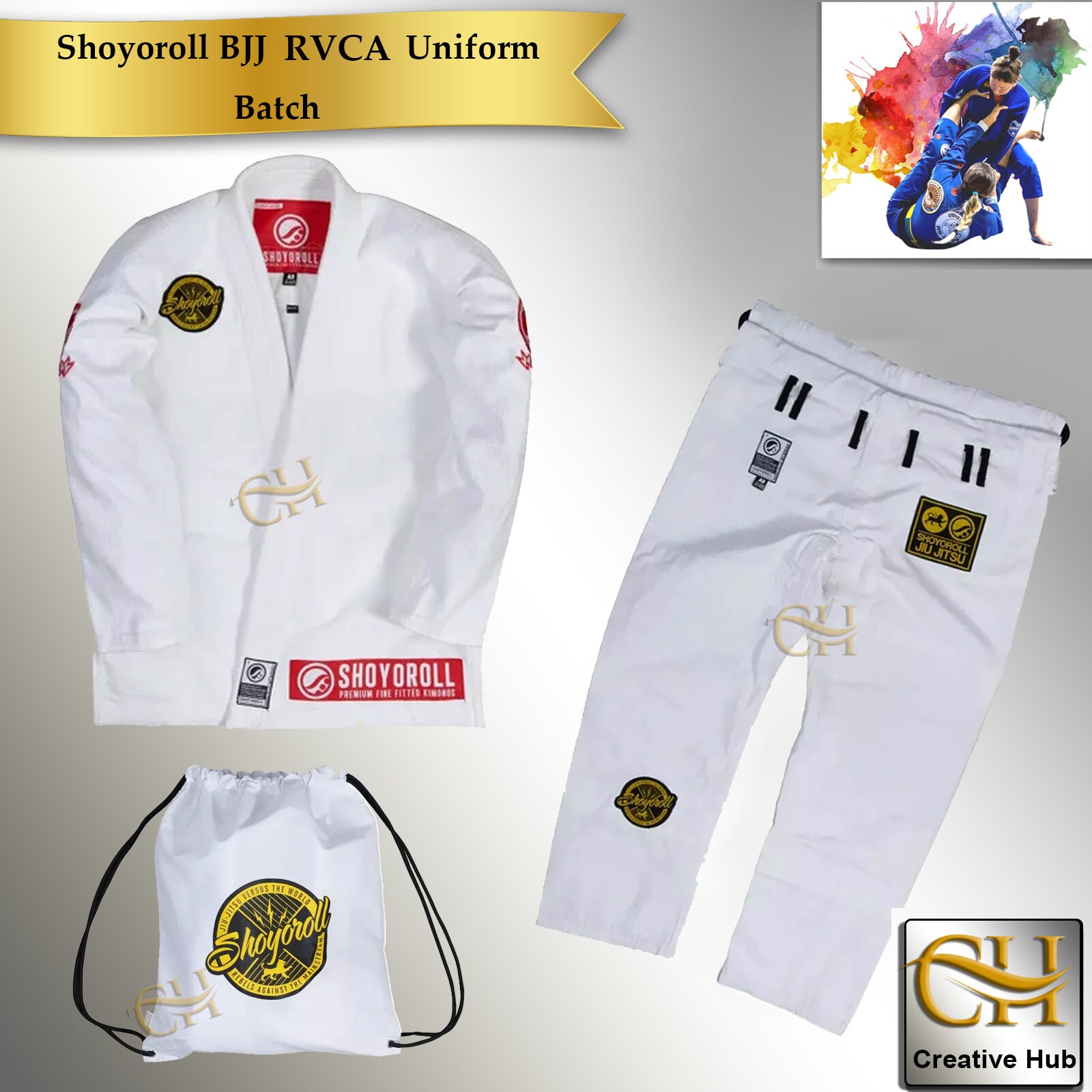 Buy Shoyoroll Batch 71 Competitor Retro White A2 NEW Uniform Retro 