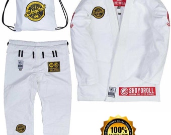 BJJ Gi Shoyoroll RVCA V2 Kimono Batch 60 Jiu-Jitsu Uniform 450 GSM, Geschenk für ihn, Freund