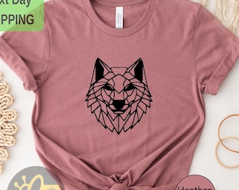 Wolf Shirt, Vintage 90s Wolf Shirt, Wolf Lovers Retro Tee, Cute Wolf Shirt, Animal Lover Shirt, Nature Shirt, Wolf Gift