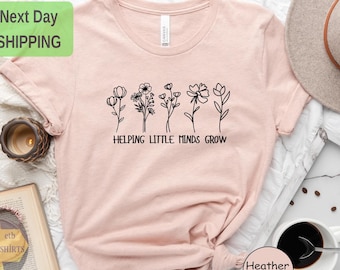 Wildflower Shirt, Floral  Shirt, Botanical Shirt, Flower Shirt, Nature Tee, Wildflower Tshirt, Wildflower Shirt, Gift tee,