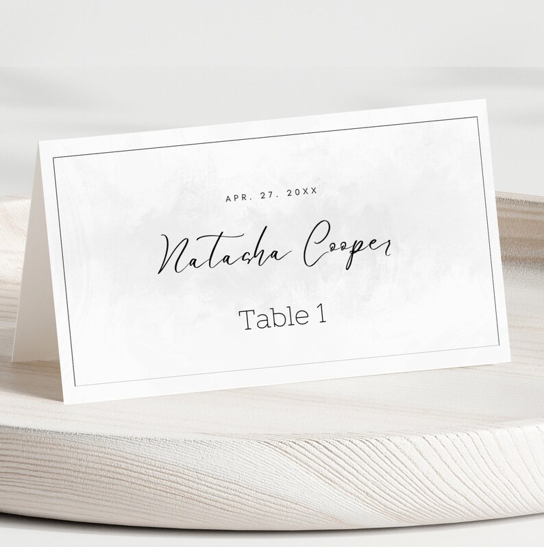 Modern Wedding Table Place Card - Il 794xN.5896696268 Aez2 