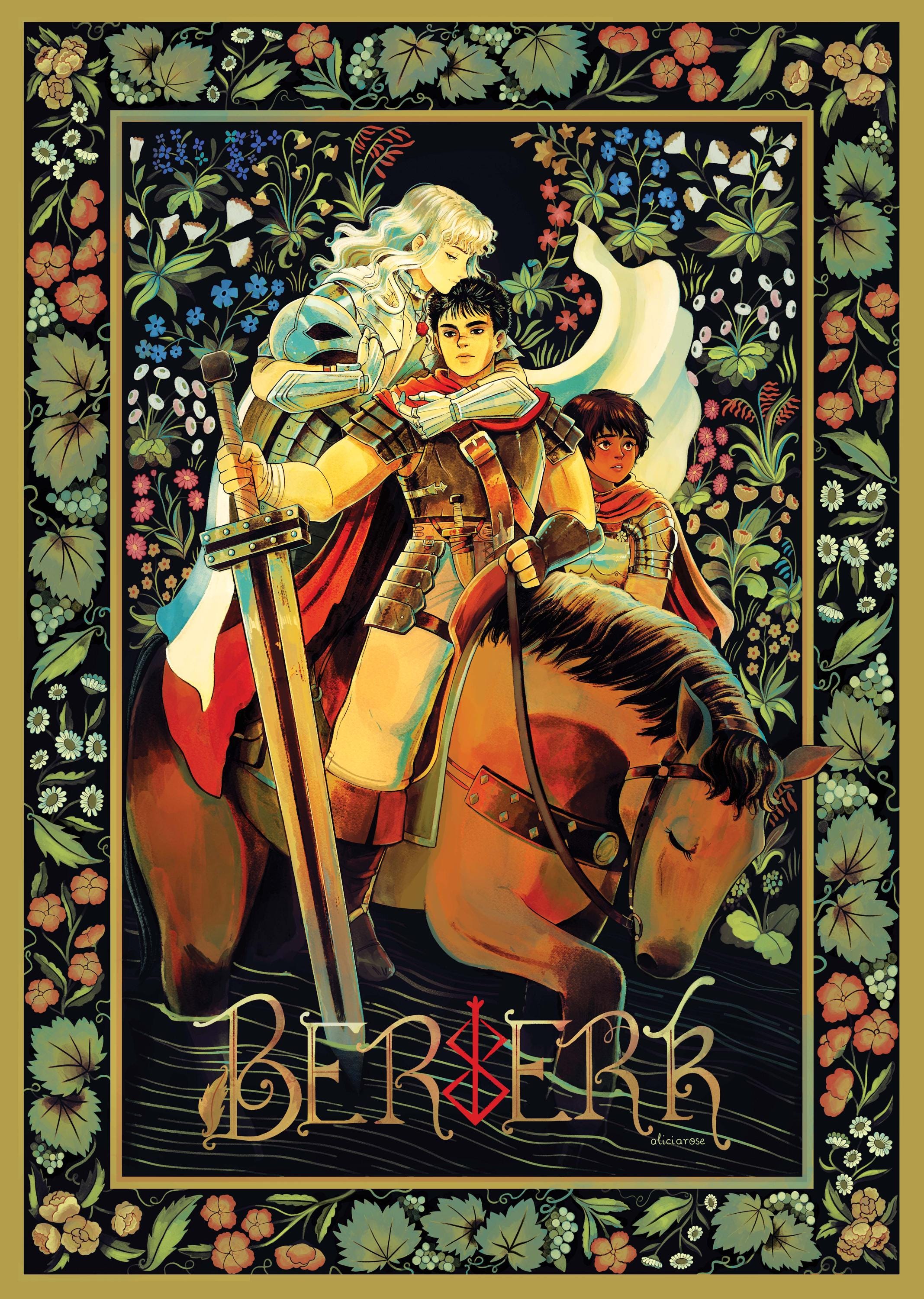 Berserk A5 Print 148 X 210mm - Etsy