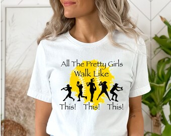 Pretty Girls Softball T-Shirt, Game Day Tee