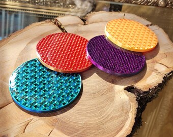 Sous-verres avec effet changeant de couleur | Boissons froides | Boissons chaudes | Impression 3D | effet de couleur magique